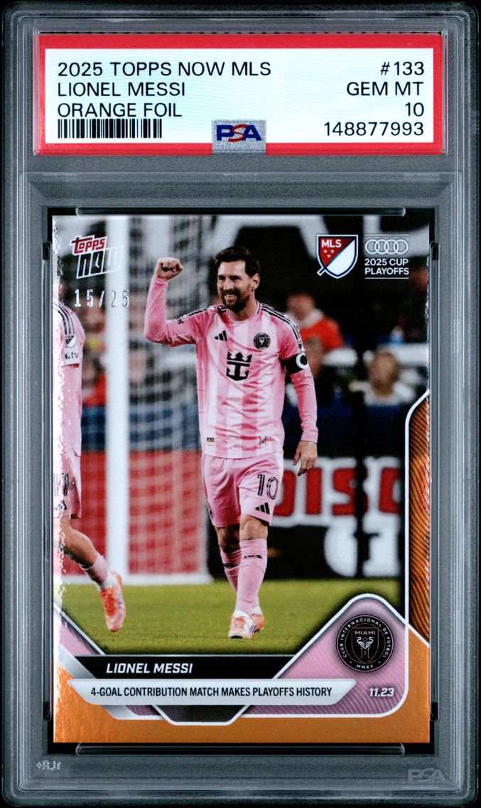 2025 #133 Lionel Messi PSA 10 To
