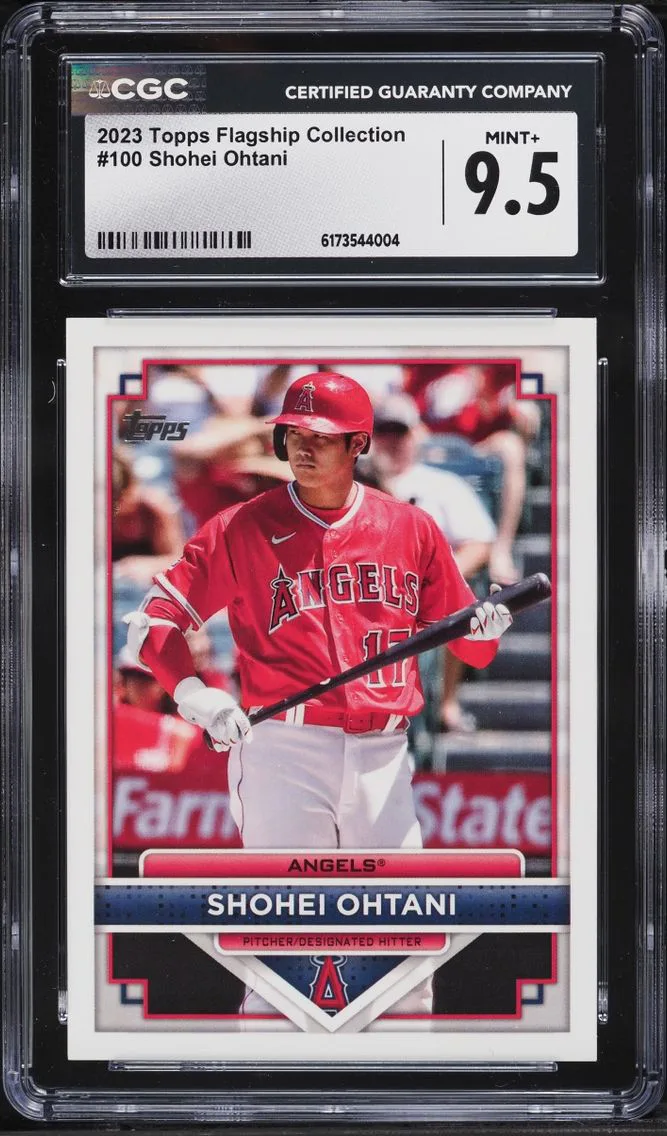 2023 #100 Shohei Ohtani CGC 9.5 Topps Flagship Collection