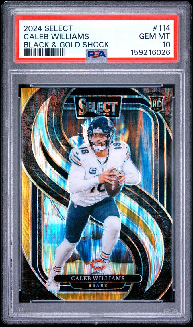 2024 #114 Caleb Williams PSA 10 Panini Select