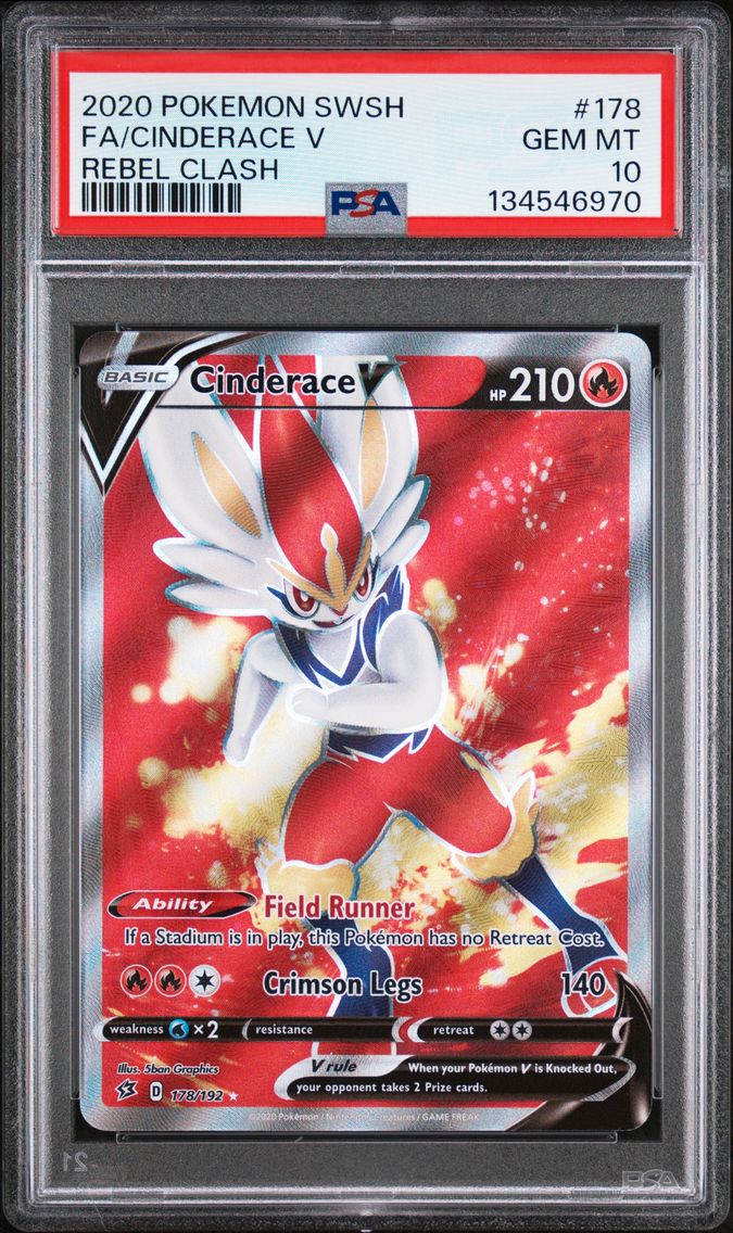 2020 #178 Full Art/Cinderace V P