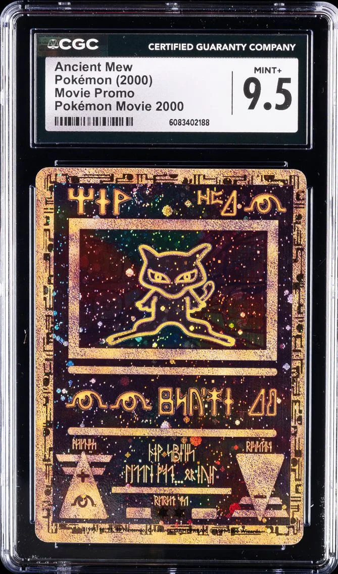2000 #NA Ancient Mew CGC 9.5 Pokemon Movie Promo
