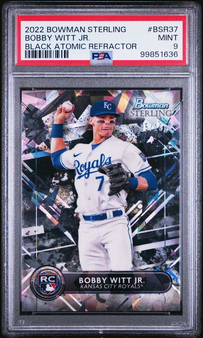 2022 #BSR37 Bobby Witt Jr. PSA 9