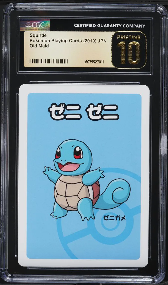 2019 #NA Squirtle CGC 10 Pristine Old Maid Pokemon