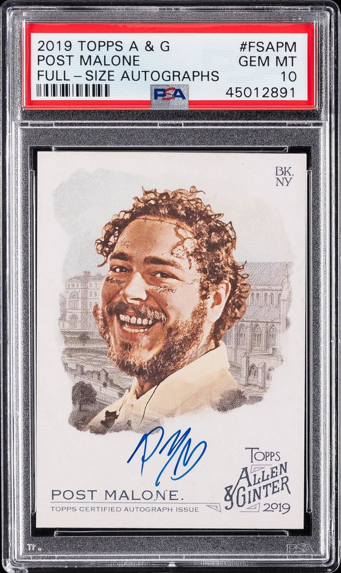 2019 #FSAPM Post Malone PSA 10 T