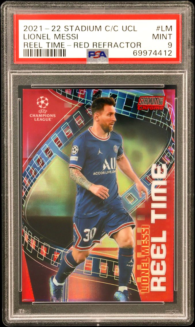 2021 #LM Lionel Messi PSA 9 Topp
