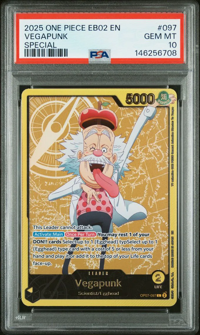 2025 #097 Vegapunk PSA 10 One Pi