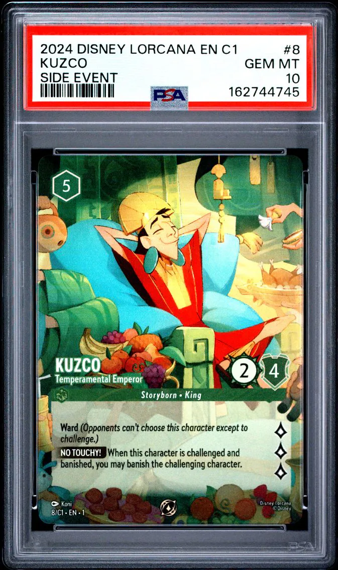 2024 #8 KUZCO PSA 10 Disney Lorcana EN C1-Lorcana Challenge Promo