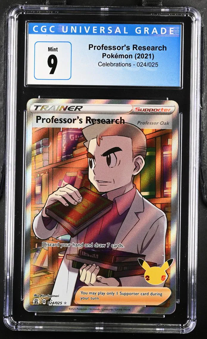 2021 #024 Professor's Research CGC 9 Celebrations - English