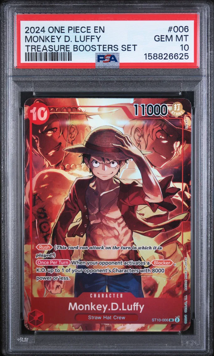2024 #006 Monkey D. Luffy PSA 10 One Piece Promos