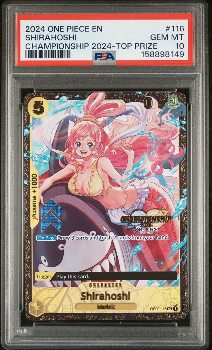 2024 #116 Shirahoshi PSA 10 One 