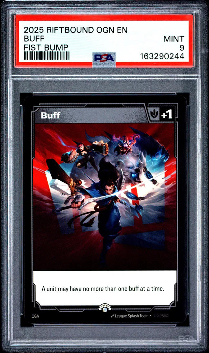 2025 #NA Buff PSA 9 Riftbound: League of Legends Ogn-Origins