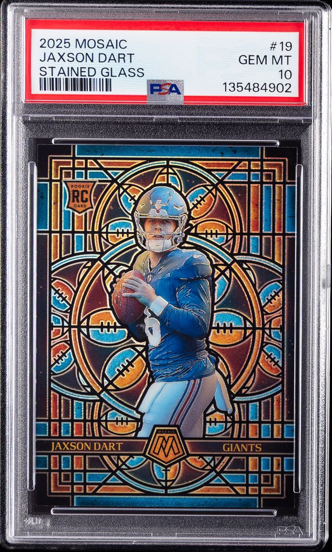 2025 #19 Jaxson Dart PSA 10 Pani