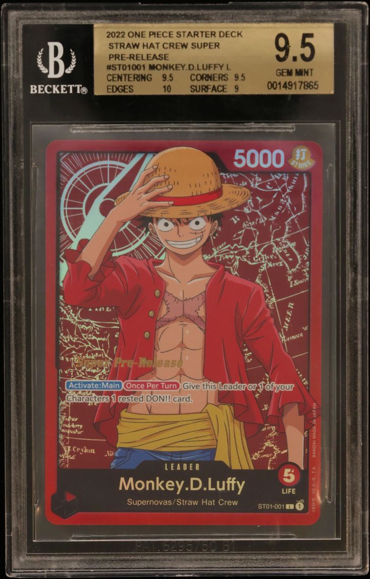 2022 #ST01001 Monkey.D.Luffy L B
