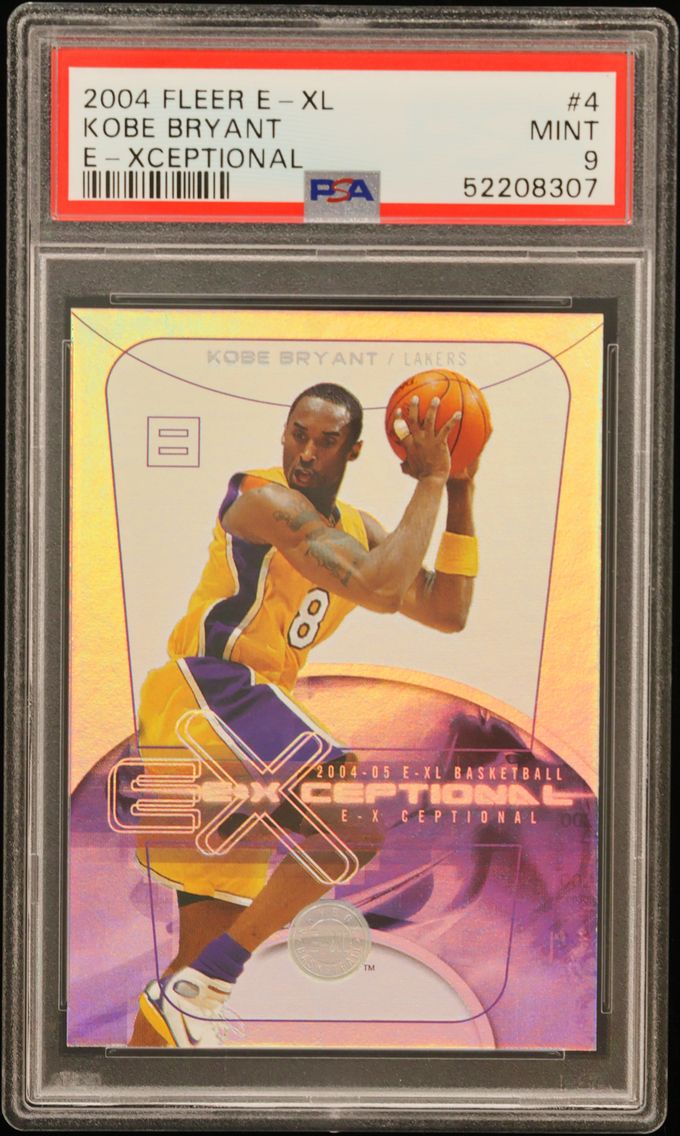 2004 #4 Kobe Bryant PSA 9 Skybox