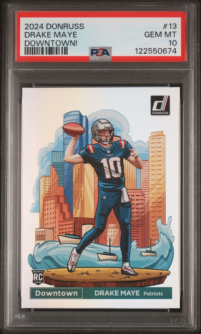2024 #13 Drake Maye PSA 10 Panin