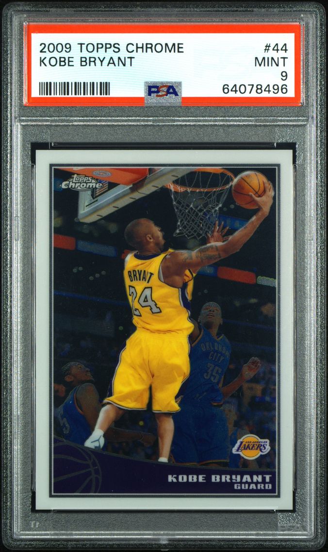 2009 #44 Kobe Bryant PSA 9 Topps
