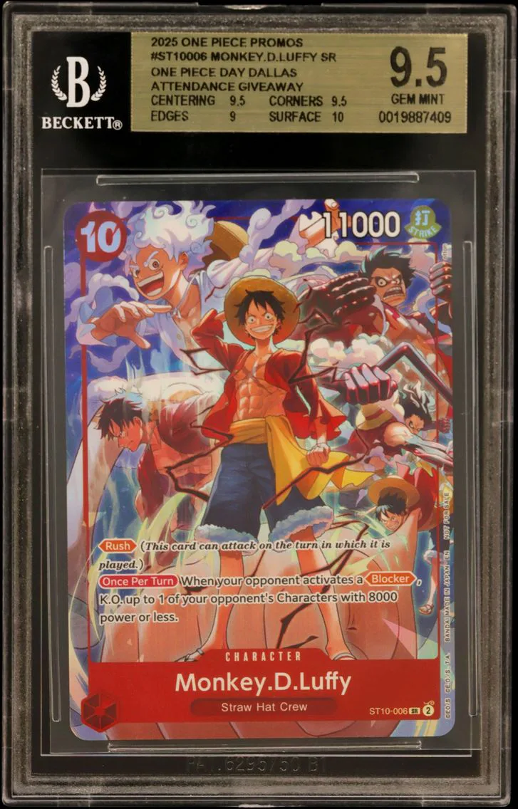 2025 #ST10006 Monkey.D.Luffy SR/
