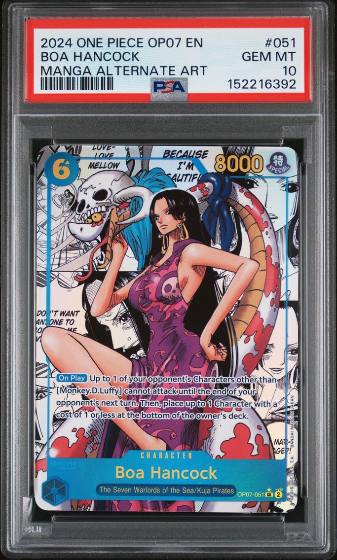 2024 #051 Boa Hancock PSA 10 OP0