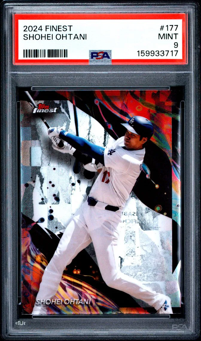 2024 #177 Shohei Ohtani PSA 9 Topps Finest