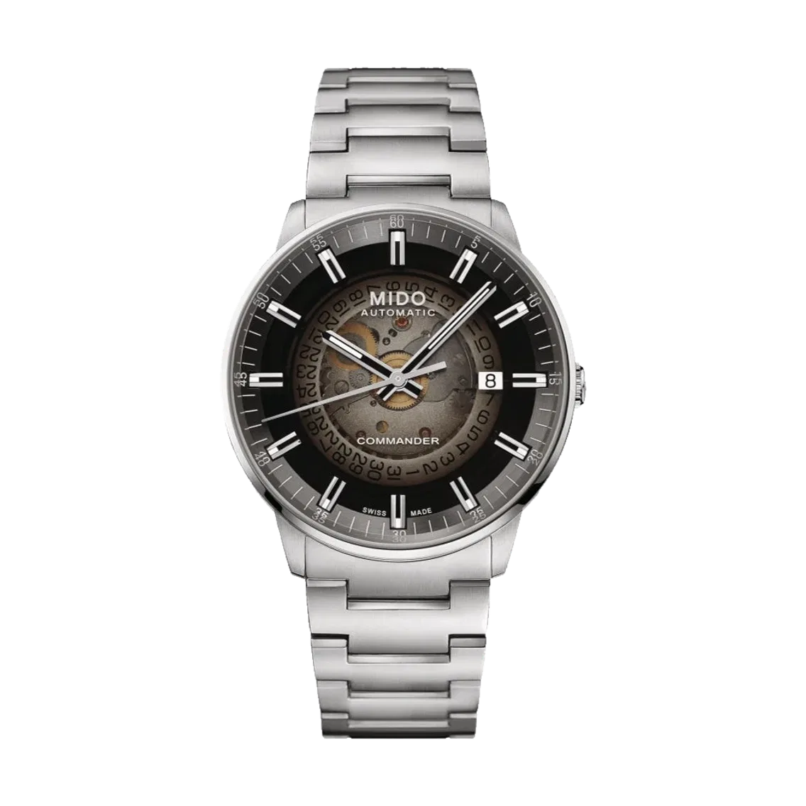 MIDO Commander Gradient 40mm - Black on Bracelet