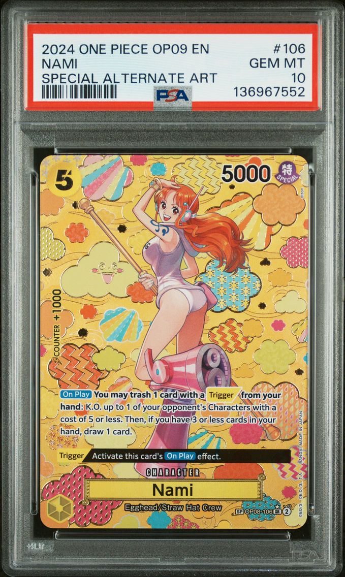 2024 #106 Nami PSA 10 One Piece