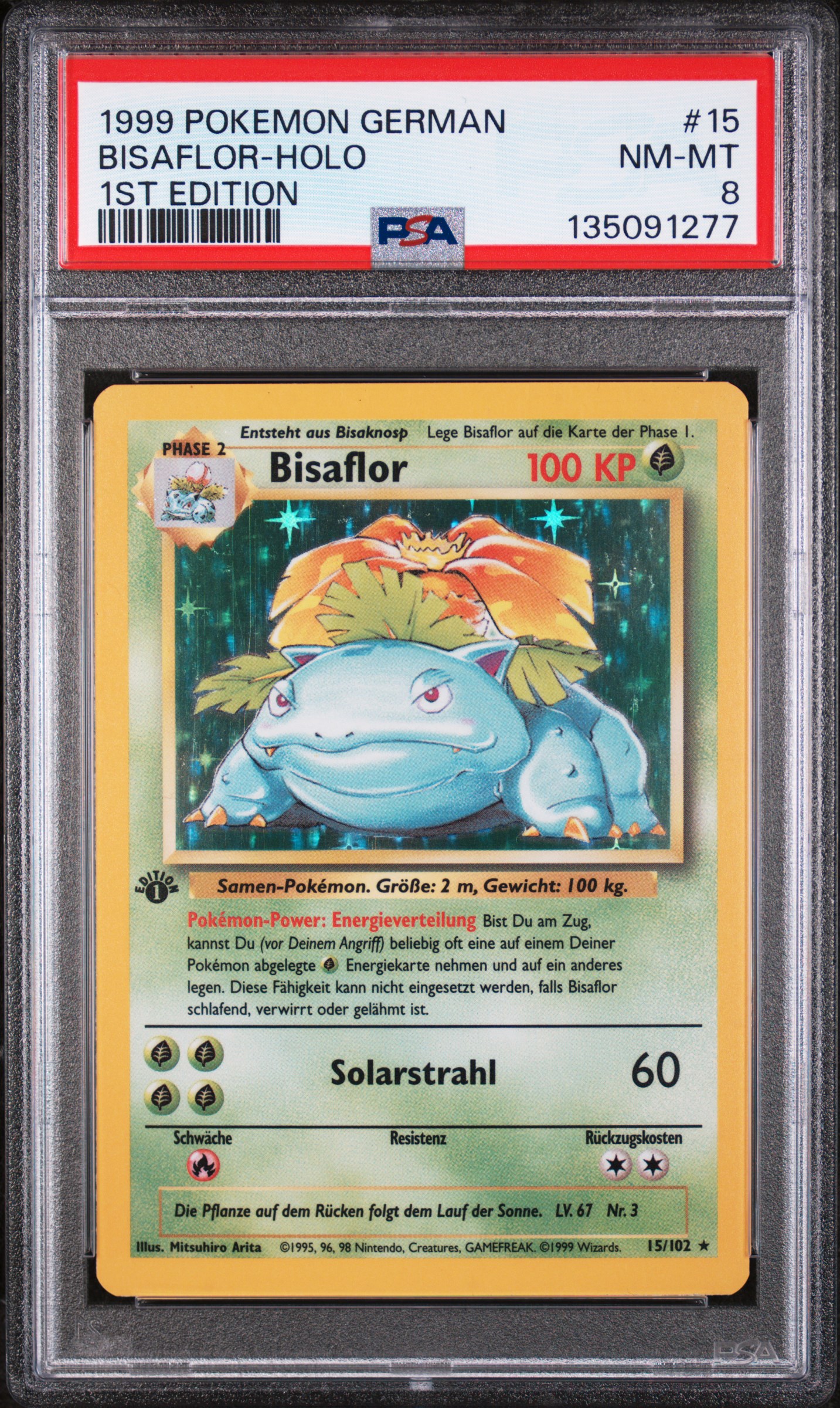 Bisaflor-Holo 1st Edition