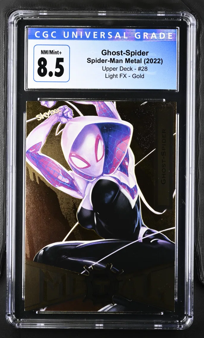 2022 #28 Ghost-Spider CGC 8.5 Spider-Man Metal - English