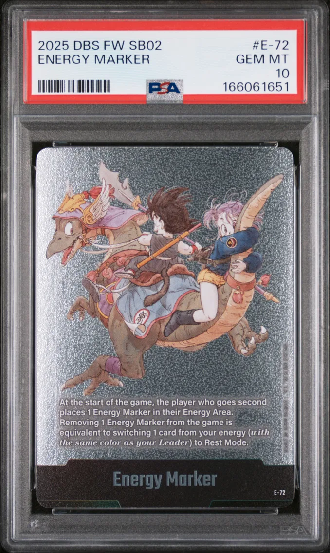 2025 #E-72 Energy Marker PSA 10