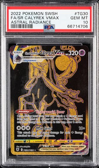 Full Art/Shadow Rider Calyrex Vmax #TG30
