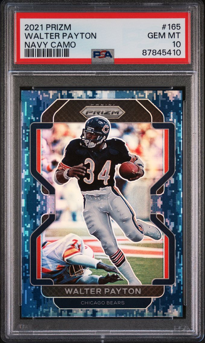 2021 #165 Walter Payton PSA 10 P