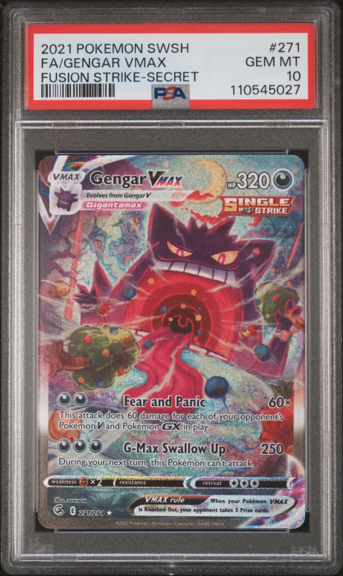 2021 #271 Full Art/Gengar Vmax P