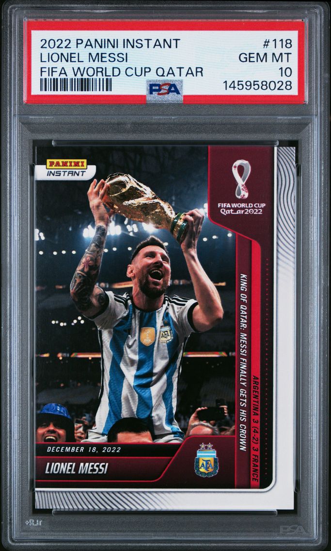 2022 #118 Lionel Messi PSA 10 Pa