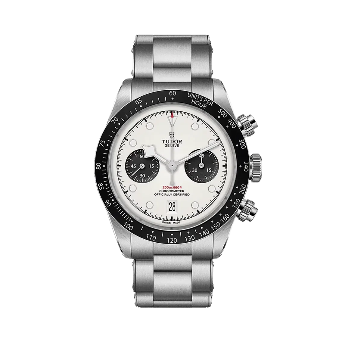 TUDOR Black Bay Chrono 41mm - Opaline on 3-Link Bracelet