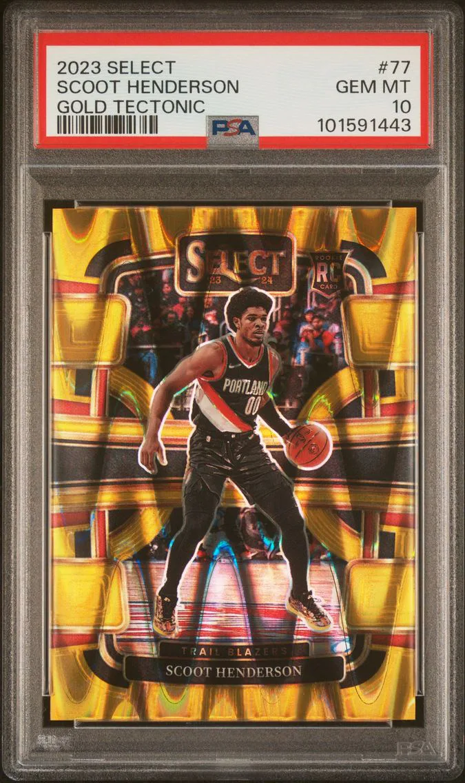 2023 #77 Scoot Henderson PSA 10 Panini Select