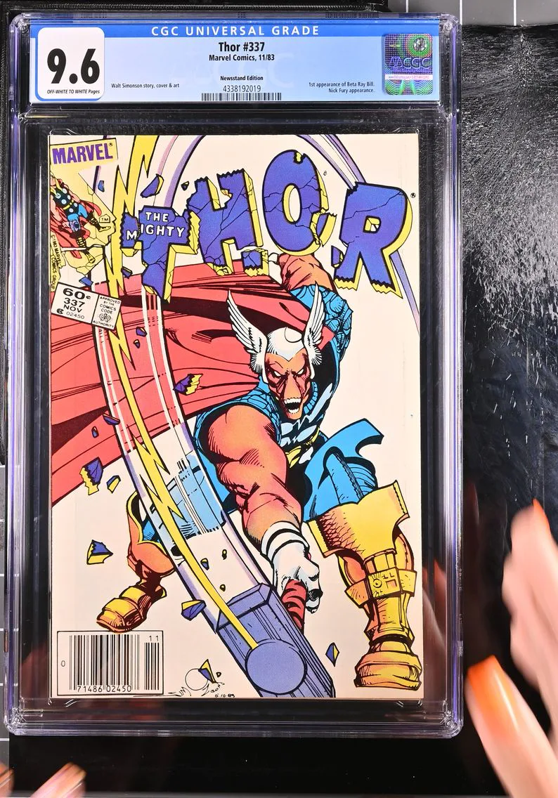 1983 Thor #337 CGC 9.6 Marvel Comics