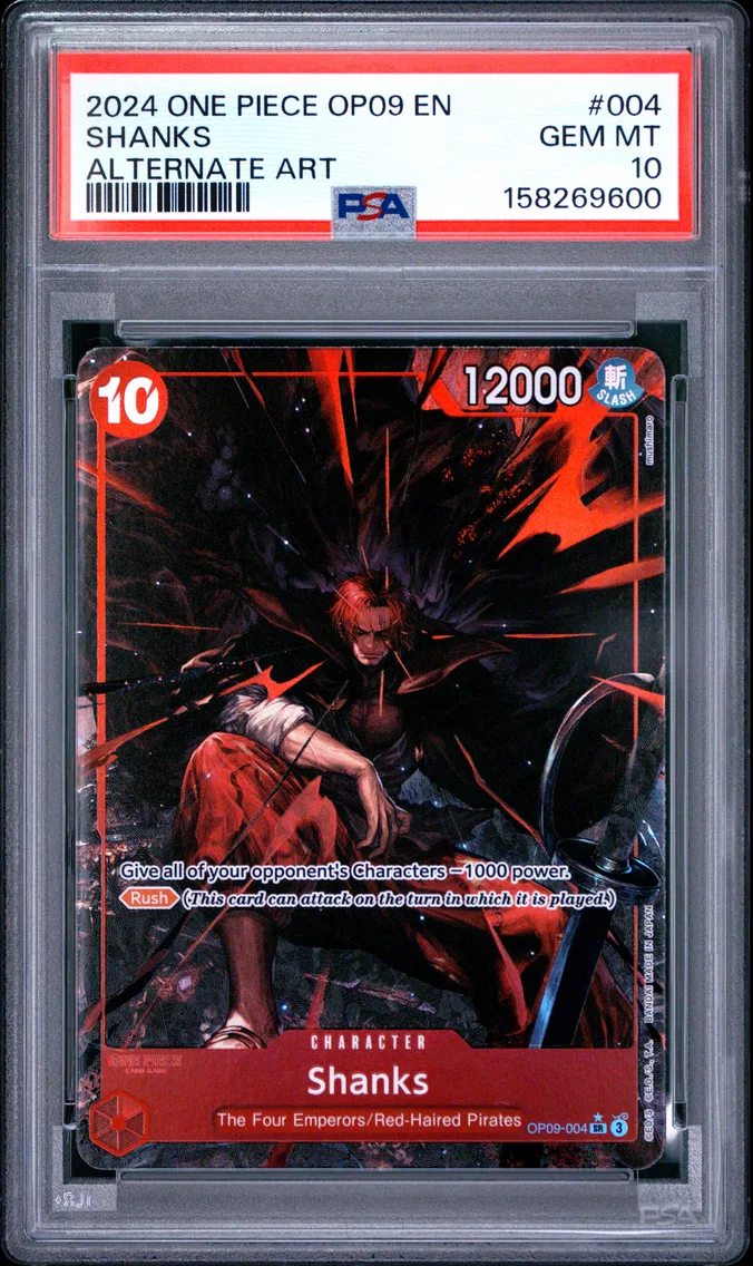 2024 #004 Shanks PSA 10 One Piec