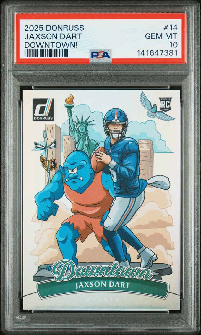 2025 #14 Jaxson Dart PSA 10 Pani
