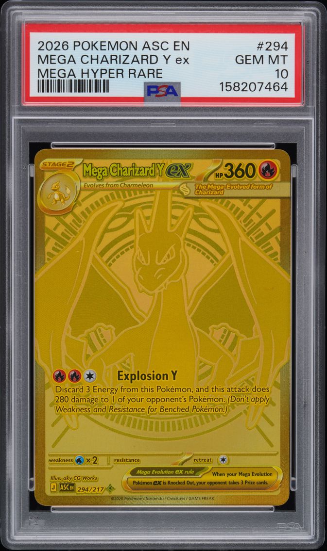 2026 #294 Mega Charizard Y EX PS