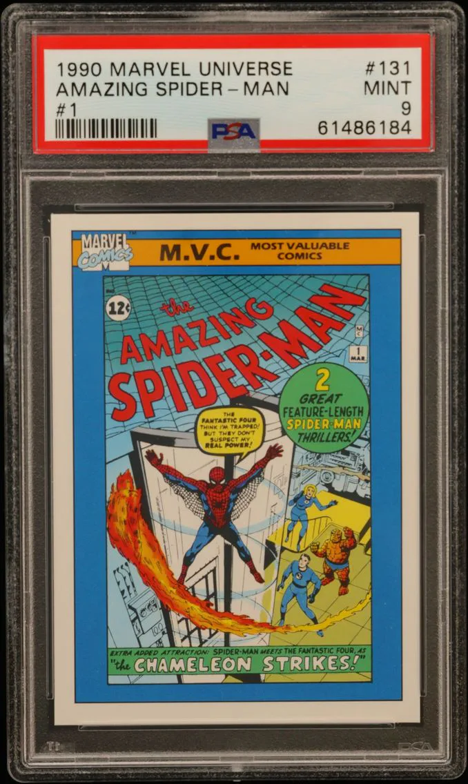 1990 #131 Amazing Spider-Man #1 PSA 9 Marvel Universe