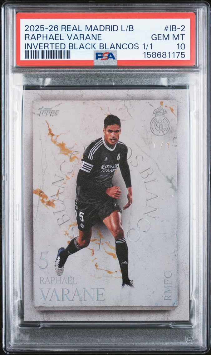 2025 #IB-2 Raphael Varane PSA 10