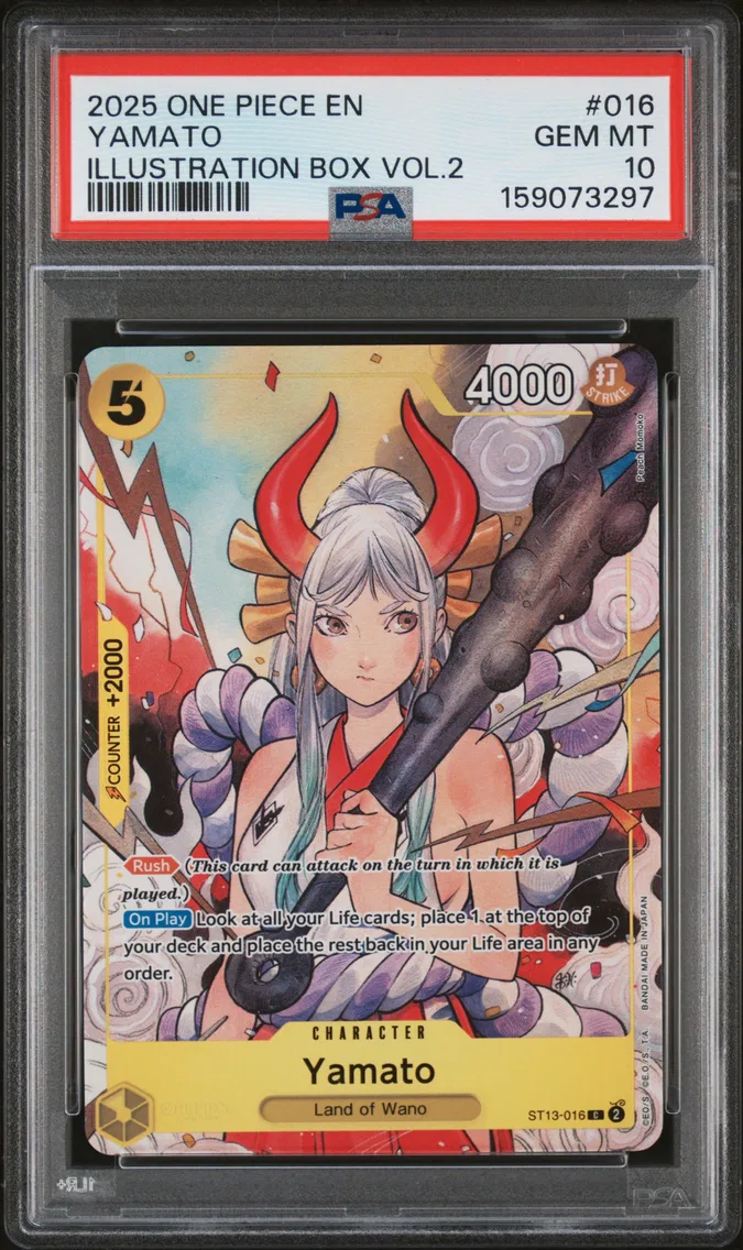2025 #016 Yamato PSA 10 One Piece Promos
