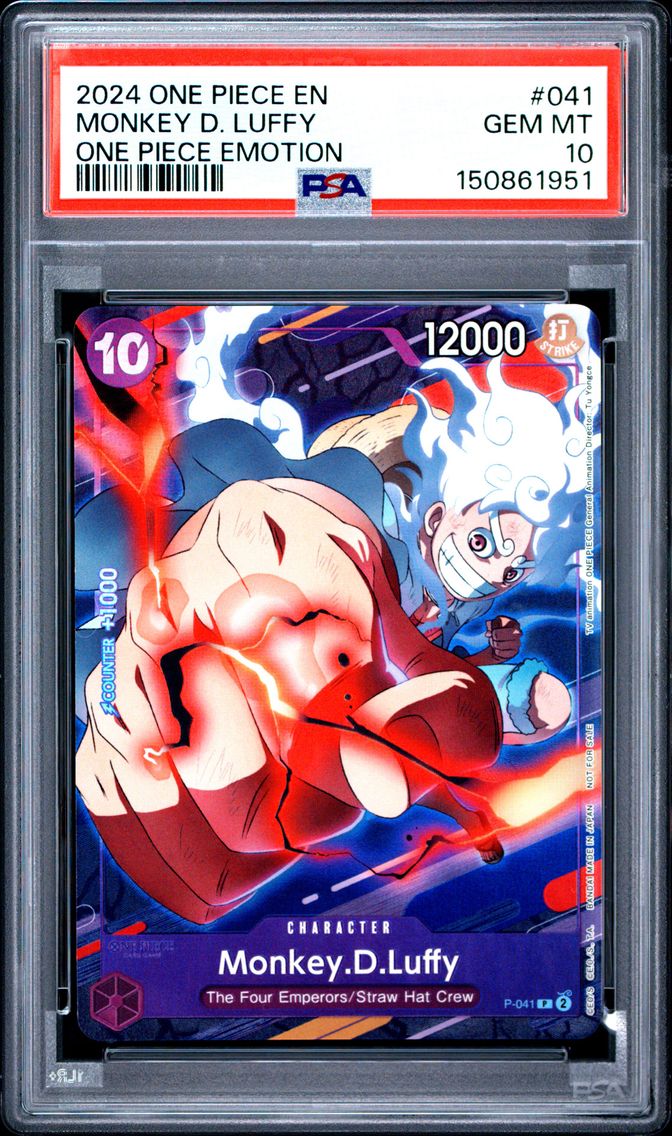 2024 #041 Monkey D. Luffy PSA 10 One Piece Promos