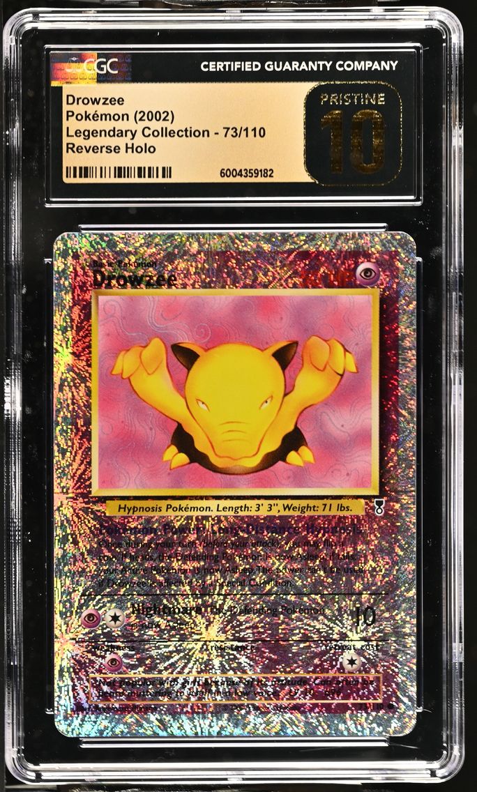 2002 #73 Drowzee Reverse Holo CG