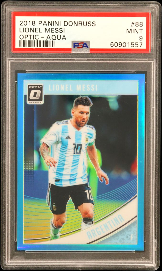 2018 #88 Lionel Messi PSA 9 Pani
