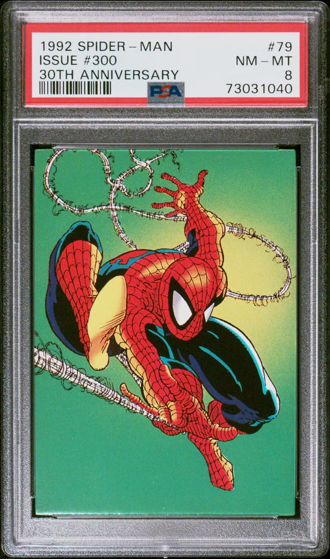 1992 #79 Issue #300 PSA 8 Spider-Man 30th Anniversary