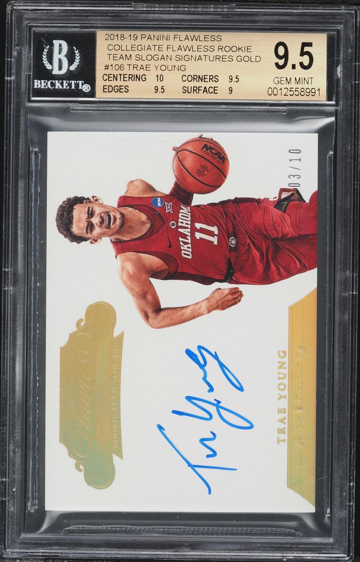 2018 #106 Trae Young BGS 9.5 Pan