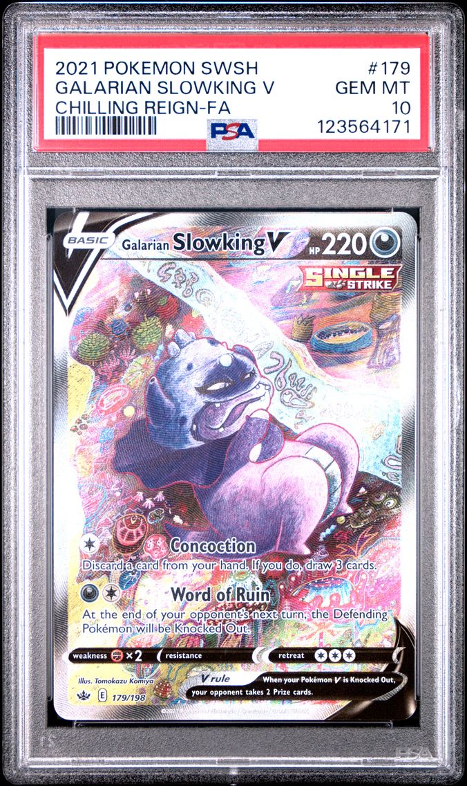 2021 #179 Full Art/Galarian Slow