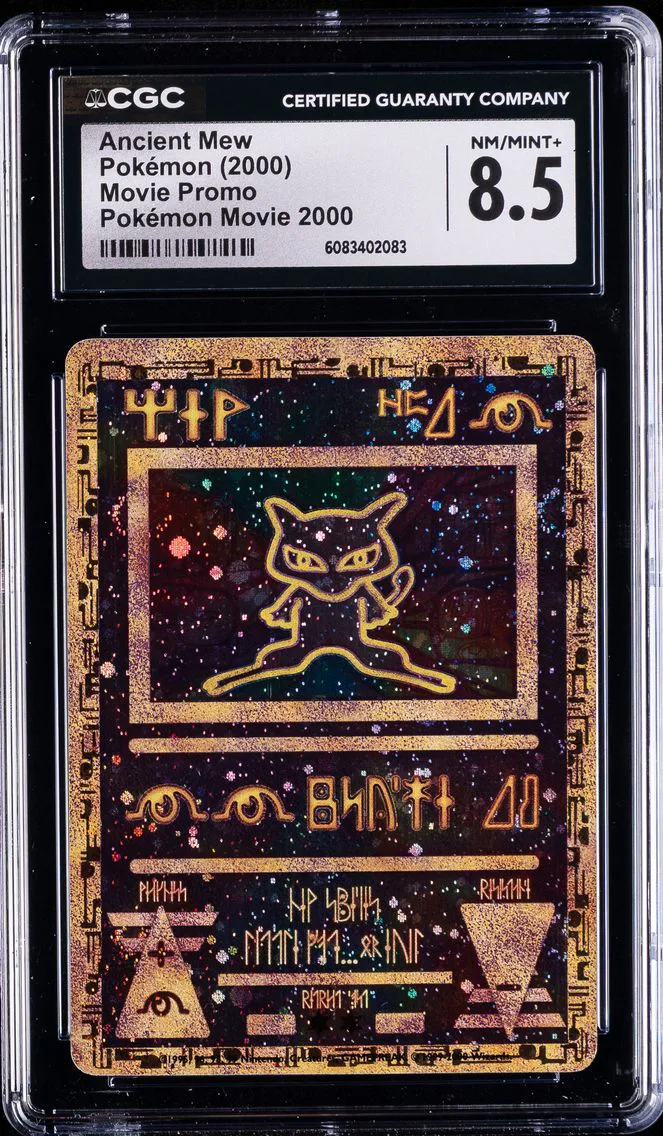 2000 #NA Ancient Mew CGC 8.5 Pokemon Movie Promo