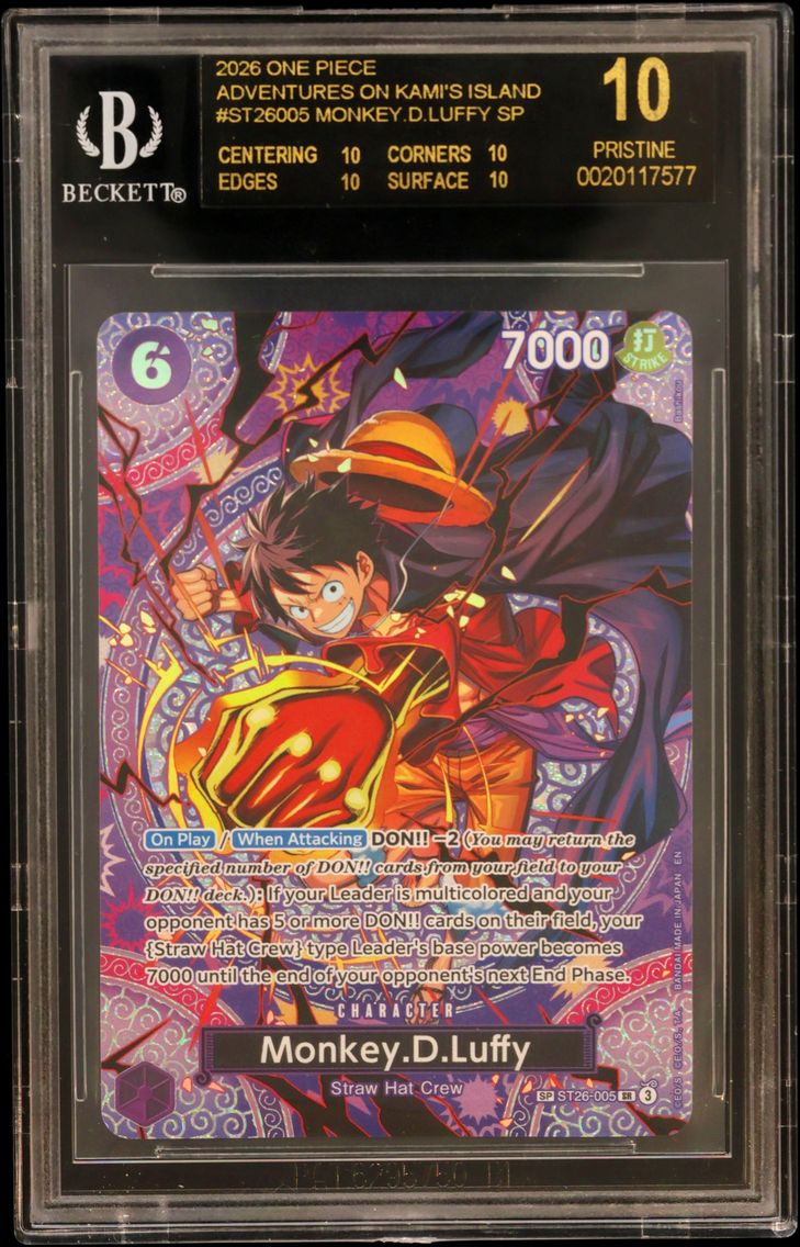 2026 #ST26005 Monkey.D.Luffy SP 