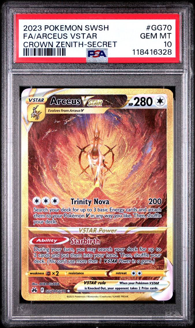 2023 #GG70 Full Art/Arceus Vstar